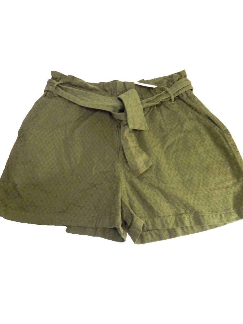 Amadi Rhys Belted Paperbag Shorts